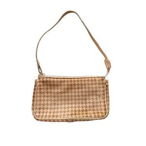 Vintage Falor le Borse Made in Italy Calf Hair Camel Shoulder Bag
